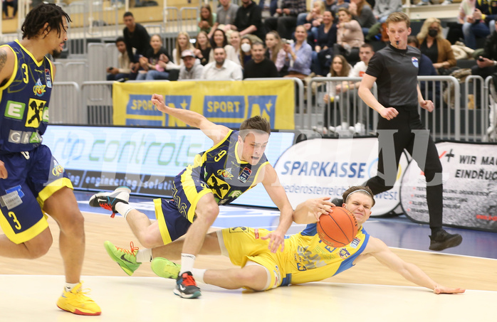 Basketball Superliga 2021/22, 7.Plazierungsrunde SKN St.Pölten vs. UBSC Graz