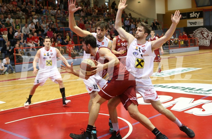 Basketball ABL 2015/16 Grunddurchgang 35.Runde Traiskirchen Lions vs. WBC Wels


