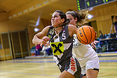 Basketball Damen Superliga 2023/24, Grunddurchgang .Runde Basket Flames vs. Duchess Klosterneuburg