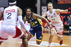 Basketball Superliga 2021/22, Grunddurchgang 17.Runde BC Vienna vs. UBSC Graz


