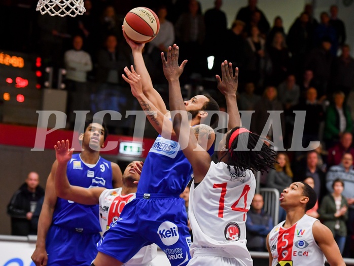 Basketball ABL 2017/18, Grunddurchgang 12.Runde Flyers Wels vs. Oberwart Gunners



