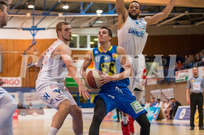 Basketball, ABL 2017/18, Grunddurchgang 20.Runde, Oberwart Gunners, UBSC Graz, Bobby Ohakwe (17)