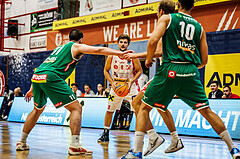 Basketball, win2day Basketball Superliga 2024/25, Grunddurchgang 1.Runde, Traiskirchen Lions, Kapfenberg Bulls, 