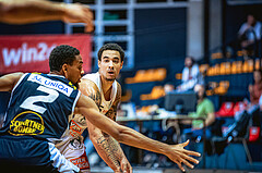 Basketball, Win2Day Superliga 2022/23, Grunddurchgang 1.Runde, Supercup, BC GGMT Vienna, Gmunden Swans, Khalid Thomas (15)