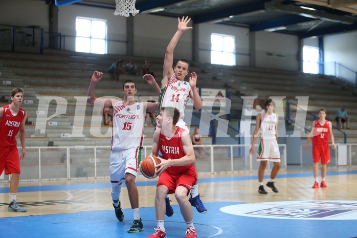 Basketball Nationalteam MU16 2015 U16 Team Austria vs. U18 Team Portugal


