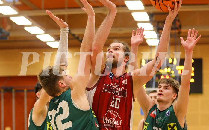 Basketball Zweite Liga 2023/24, Playoff Viertelfinale Spiel 1 Mistelbach Mustangs vs. Dornbirn Lions