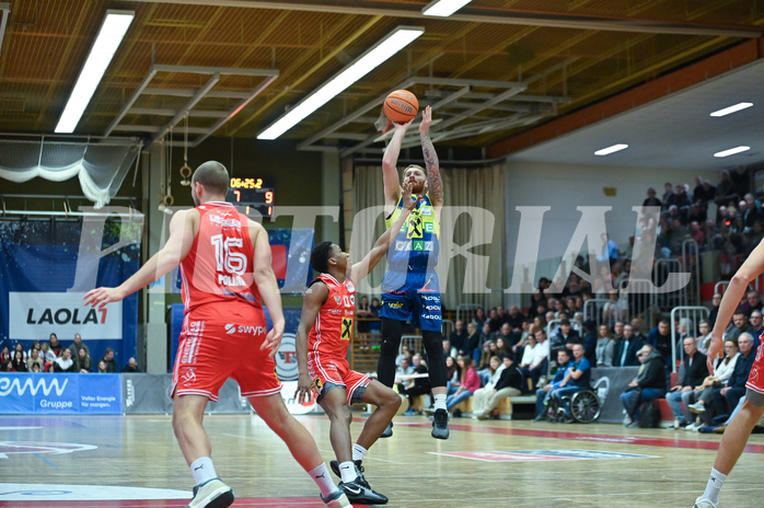 Basketball, Superliga 2024/25, Grunddurchgang 14.Runde, Flyers Wels vs. UBSC Graz,
