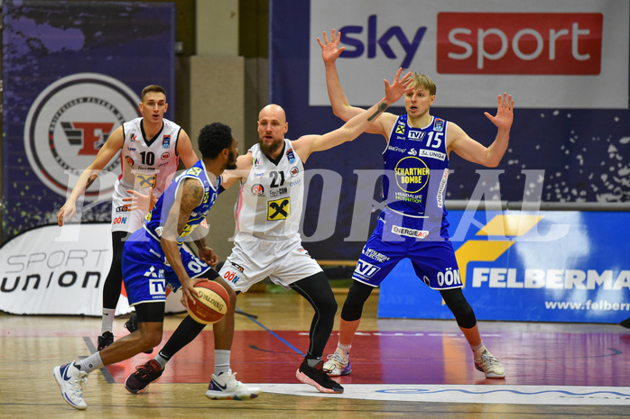 Basketball Superliga 2020/21, Platzierungsrunde 3. Runde Flyers Wels vs. Gmunden
