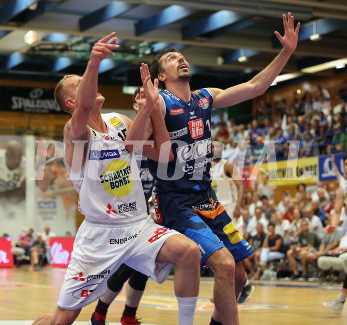 Basketball ABL 2017/18, Playoff Finale Spiel 4 Gmunden Swans vs. Kapfenberg Bulls 
