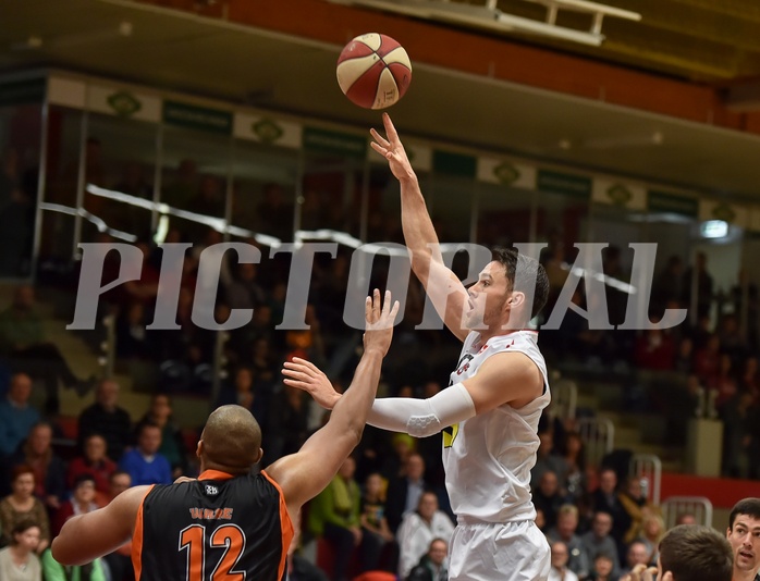 Basketball ABL 2015/16 Grunddurchgang 12.Runde WBC Wels vs F