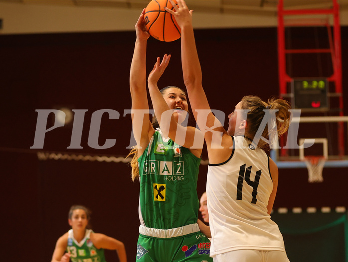 Basketball Damen Superliga 2022/23, Grunddurchgang 1.Runde Basket Flames vs. UBI Graz


