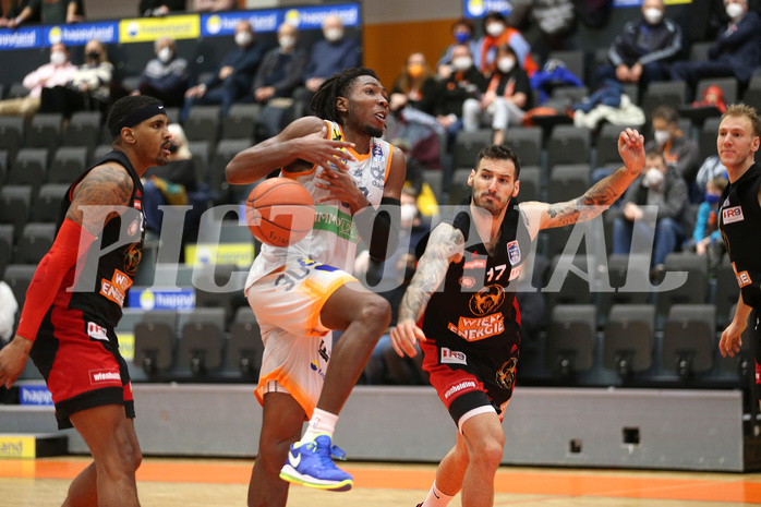 Basketball Superliga 2021/22, Grunddurchgang 12.Runde Klosterneuburg Dukes vs. BC Vienna