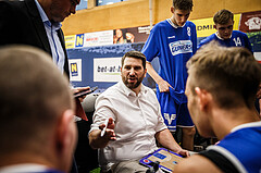 Basketball, bet-at-home Basketball Superliga 2021/22, Grunddurchgang 1.Runde, Traiskirchen Lions, Oberwart Gunners, Horst Leitner (Coach)