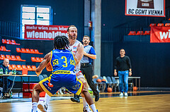 Basketball, Win2Day Superliga 2022/23, Viertelfinale Spiel 1, BC Vienna, UBSC Graz, Enis Murati (44)