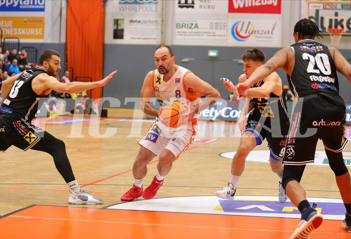 Basketball Austria Cup 2023/24, Semifinale Klosterneuburg Dukes vs. Flyers Wels


