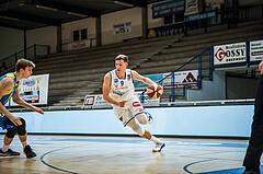 Basketball, bet-at-home Basketball Superliga 2020/21, Platzierungsrunde, 8. Runde, Oberwart Gunners, SKN St. Pölten, Edi Patekar (9)