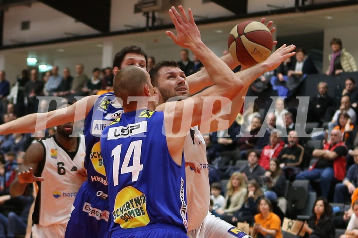 Basketball ABL 2015/16 Grunddurchgang 25.Runde BK Dukes Klosterneuburg vs. Gmunden Swans
