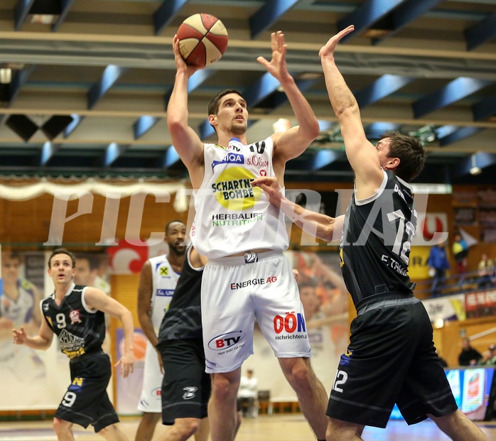 Basketball ABL 2016/17, Grunddurchgang 36.Runde Gmunden Swans vs. Traiskirchen Lions