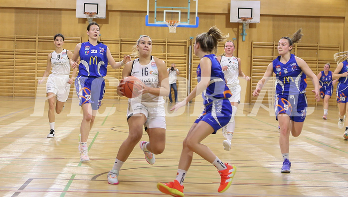 Basketball Damen Superliga 2022/23, Grunddurchgang 5.Runde Basket Flames vs. DBB LZ OÖ