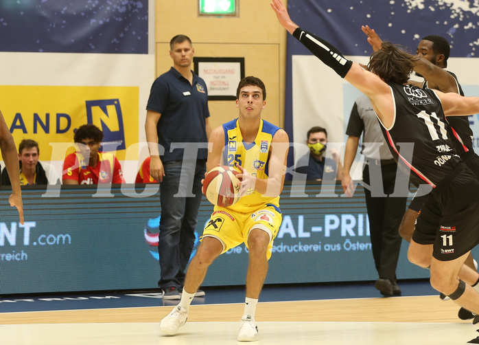 Basketball Superliga 20120/21, Grunddurchgang 7.Runde SKN St.Pölten vs. Flyers Wels