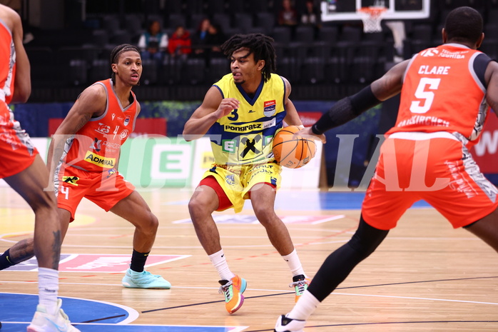 13.01.2024, Graz, Raiffeisen Sportpark Graz, Basketball Superliga 2023/24, Grunddurchgang, Runde 18, UBSC Raiffeisen Graz - Arkadia Traiskirchen Lions