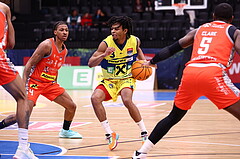 13.01.2024, Graz, Raiffeisen Sportpark Graz, Basketball Superliga 2023/24, Grunddurchgang, Runde 18, UBSC Raiffeisen Graz - Arkadia Traiskirchen Lions