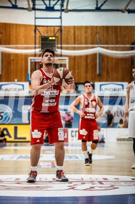 Basketball, ABL 2018/19, Playoff VF Spiel 2, Oberwart Gunners, BC Vienna, Luka Gvozden (10)