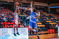 Basketball, Win2Day Superliga 2022/23, 8. Platzierungsrunde, BC Vienna, Oberwart Gunners, Ivan Siriscevic (17)