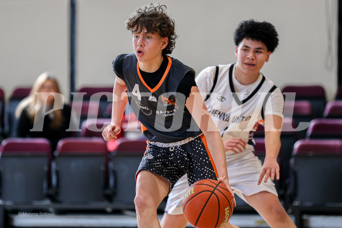 23.03.2025 Österreichischer Basketballverband 2024/25, SLMU16, Post SV Wien vs. Basket Dukes