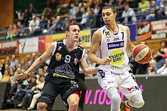 Basketball ABL 2015/16 Grunddurchgang 24.Runde Gmunden Swans vs. Traiskirchen Lions