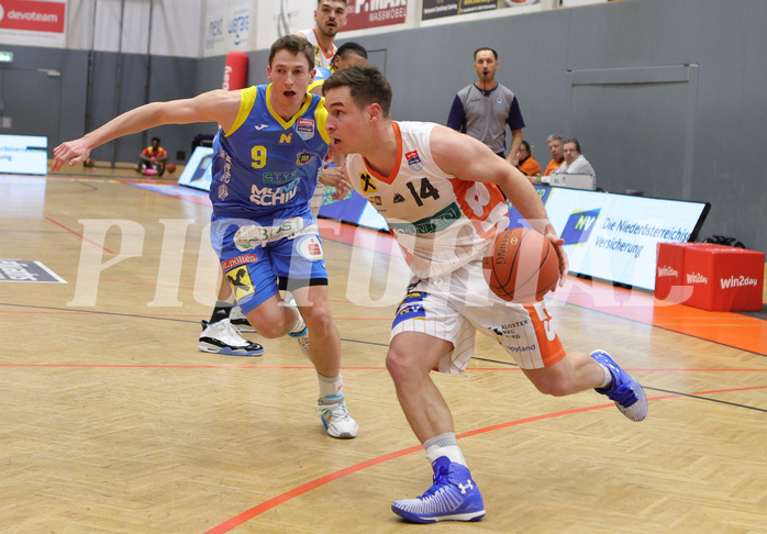 Basketball Superliga 2022/23, 1.Plazierungsrunde Klosterneuburg Dukes vs. SKN St.Pölten


