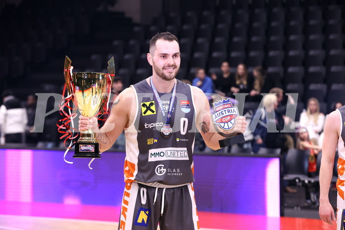 19.01.2025, Graz, Raiffeisen Sportpark, Basketball Austria Cup 2025, Final Four, Finale, Flyer Wels vs. Klosterneuburg Dukes,  