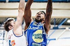 Basketball, ABL 2018/19, Grunddurchgang 35.Runde, Oberwart Gunners, Gmunden Swans, Chance Murray (3)