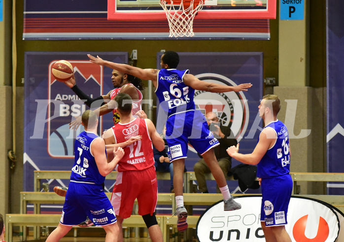 Basketball Superliga 2019/20, Grunddurchgang 12.Runde Flyers Wels vs. Oberwart Gunners


