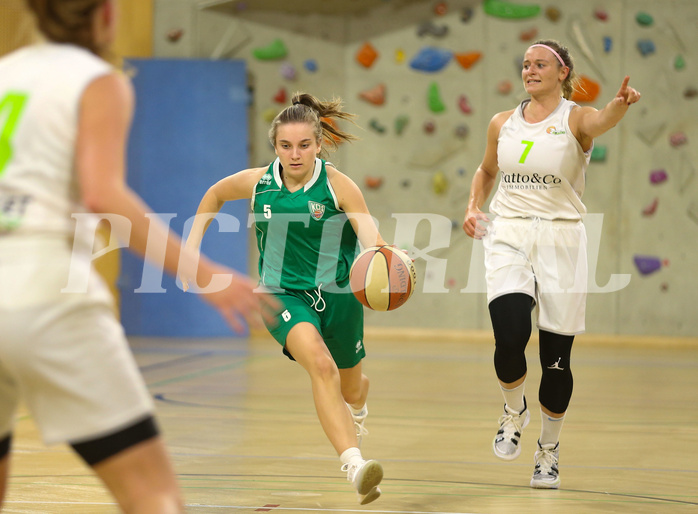 Basketball Damen Superliga 2021/22, Grunddurchgang 1.Runde Basket Flames vs. KOS Celovec