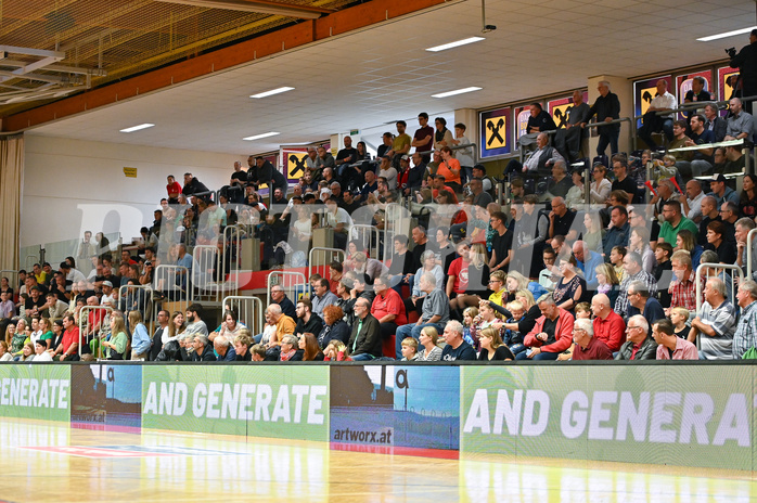 Basketball, Superliga 2024/25, Grunddurchgang 4.Runde, Flyers Wels vs. Kapfenberg,
