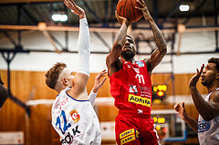 Basketball, Basketball Austria Cup 2021/22, Achtelfinale, Oberwart Gunners, Traiskirchen Lions, 
