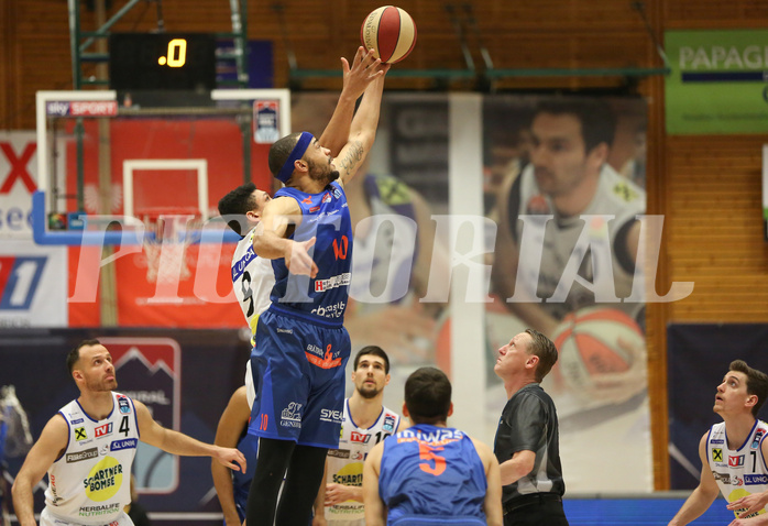 Basketball Superliga 2019/20,  4.Plazierungsrunde Gmunden Swans vs. Kapfenberg Bulls


