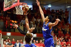 Basketball ABL 2015/16 Playoff Finale Spiel 3 WBC Wels vs Gunners Oberwart