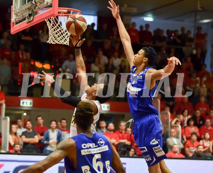 Basketball ABL 2015/16 Playoff Finale Spiel 3 WBC Wels vs Gunners Oberwart