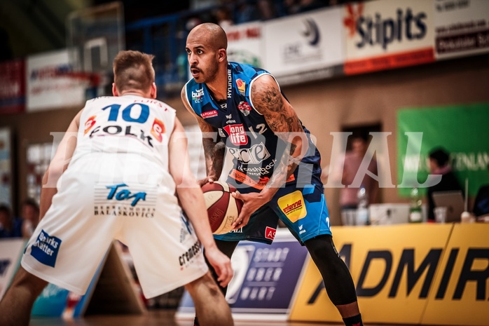 Basketball, ABL 2017/18, Grunddurchgang 33.Runde, Oberwart Gunners, Kapfenberg Bulls, Brian Oliver (12)