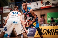 Basketball, ABL 2017/18, Grunddurchgang 33.Runde, Oberwart Gunners, Kapfenberg Bulls, Brian Oliver (12)