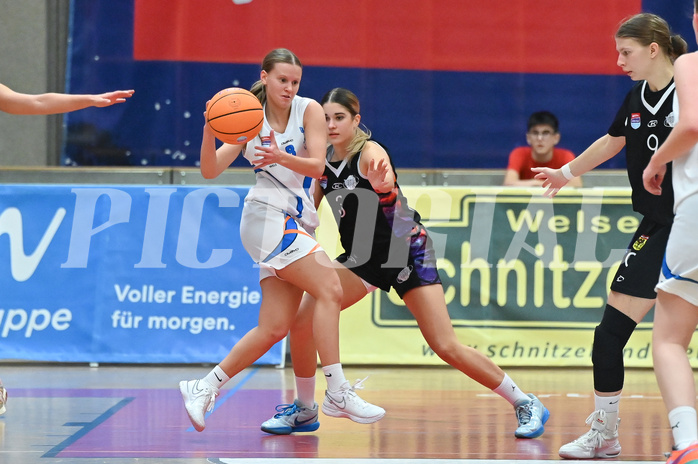 Basketball Damen Supercup 2024/25, 4.Runde, DBB Wels vs Vienna United,