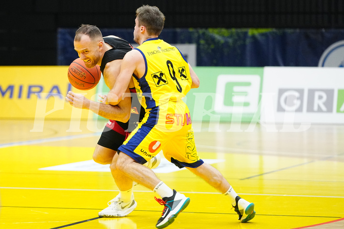 Basketball Superliga 2021/22, 4. Platzierungsrunde,UBSC Graz vs. BC Vienna


