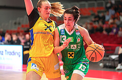 Basketball Damen Superliga 2023/24, Grunddurchgang 12.Runde SKN St. Pölten vs. UBI Graz


