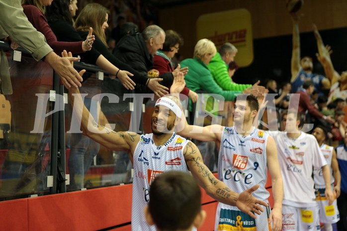 Basketball ABL 2015/16 31.Runde Kapfenberg Bulls vs WBC Wels