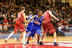 Basketball ABL 2015/16 Grunddurchgang 23.Runde Traiskirchen Lions vs. Oberwart Gunners