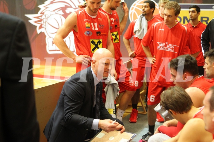 Basketball ABL 2014/15 Grunddurchgang 17.Runde Traiskirchen Lions vs. WBC Wels