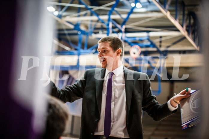 Basketball, ABL 2018/19, Grunddurchgang 33.Runde, Oberwart Gunners, Timberwolves, Hubert Schmidt (Headcoach)