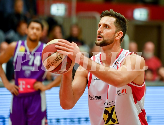Basketball ABL 2018/19 Grunddurchgang 08. Runde Flyers Wels vs Vienna D.C. Timberwolves